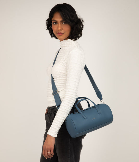 Matt & Nat INES Vegan Barrel Bag - Purity