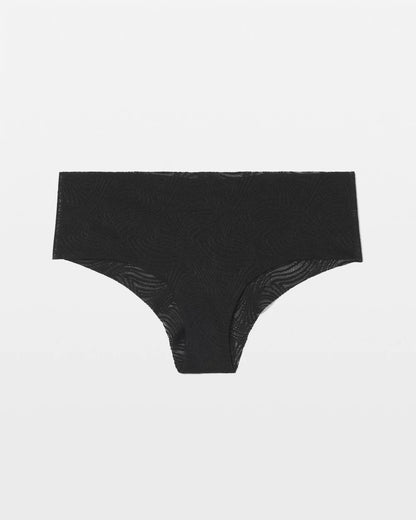 Cheeky Hipster Panty with Lace - BLACK | Soma Women