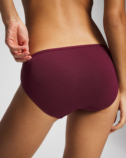 Cotton Hipster Panty - VELVET PLUM | Soma Women