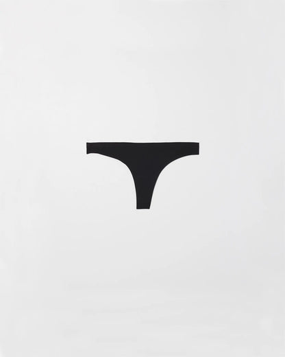 Soft Stretch Thong Panty - BLACK | Soma Women