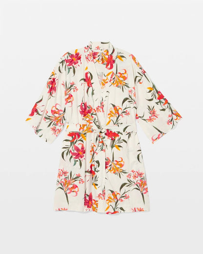 Short Robe - LE TIGRE FLORA CHAMPAGNE | Soma Women