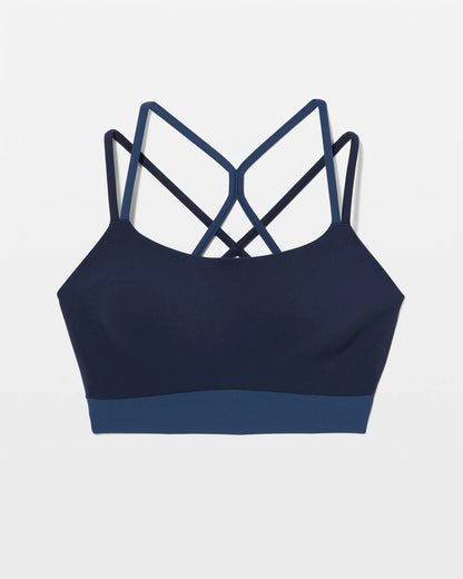 Racerback Yoga Bra - NAVY/INK BLUE | Soma Women