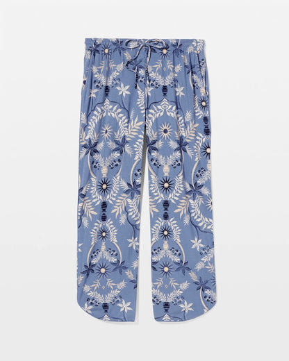 Piped Crop Pajama Pants - BOTANICAL TILE SUNDOWN | Soma Women