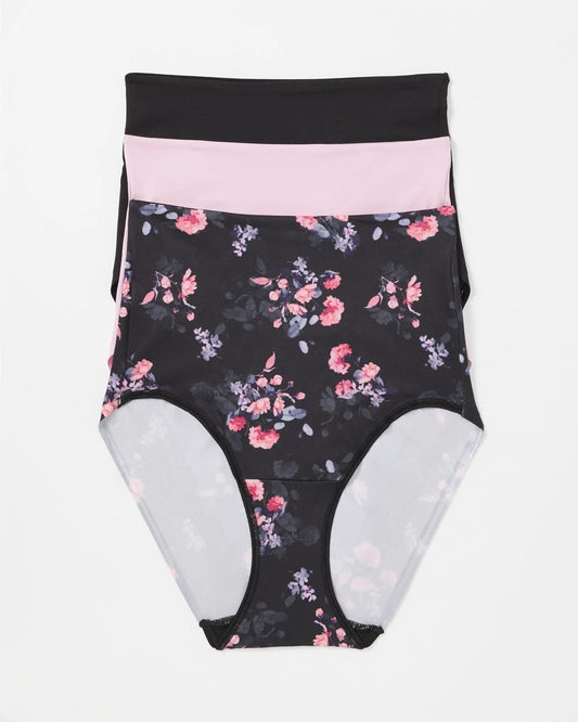Tummy High-Waist Brief Panty 3 Pack - AMETHYST BLUSH MULTIPACK | Soma Women