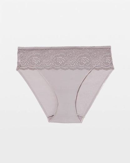 Edge Hipster Panty with Lace - MINERAL GRAY | Soma Women