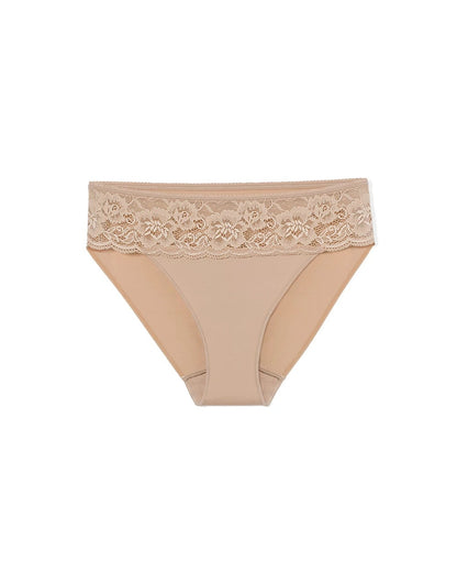 Hipster Panty with Lace - WARM AMBER | Soma Women