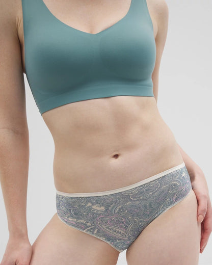Edge Hipster Panty - GLOBAL PAISLEY M CHAMP | Soma Women