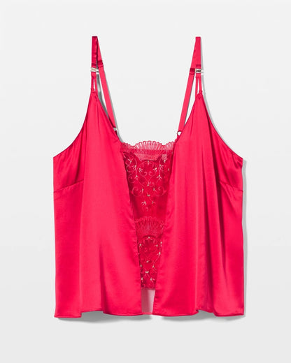 Silk Pajama Cami - PERFECT PINK | Soma Women