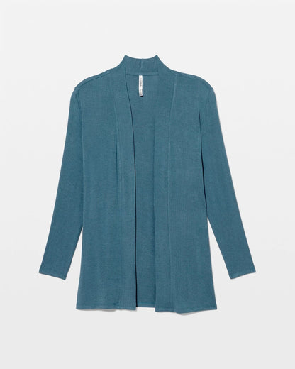 Lightweight Rib Knit Long Sleeve Wrap - TAPESTRY | Soma Women