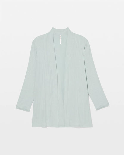 Pointelle Pajama Cardi - GREEN MIST | Soma Women