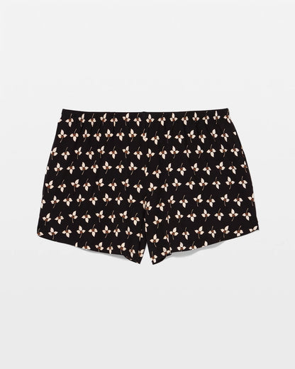 Relaxed Pajama Short - PEACEFUL PETALS BLACK | Soma Women