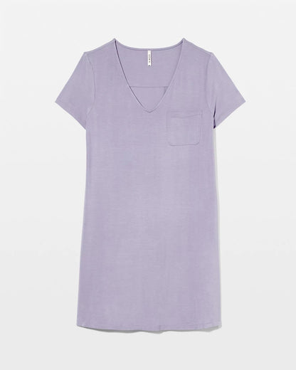 Short Sleeve Sleepshirt - LAVENDER CLOUD | Soma Women