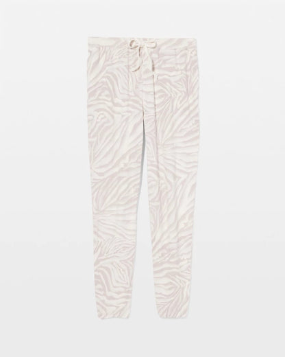 Banded Ankle Pajama Pant - ZEBRA ZEN GRAY GLASS | Soma Women