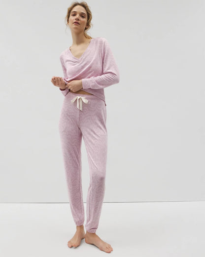 Banded Ankle Pajama Pant - CANT BE TAMED LILAC | Soma Women