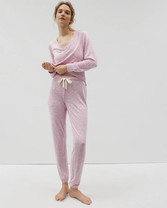 Banded Ankle Pajama Pant - CANT BE TAMED LILAC | Soma Women