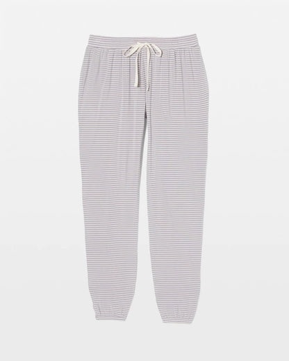 Banded Ankle Pajama Pant - NIGHTCAP STRIPE LILAC ASH | Soma Women