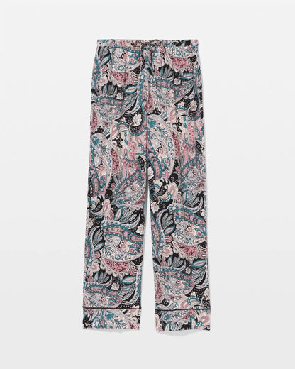 Printed Pajama Pant - REGAL PAISLEY BLACK | Soma Women