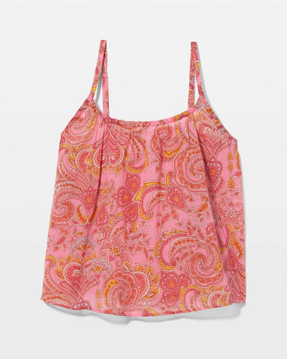 Cotton Voile Pajama Cami - SHOW OFF PAISLEY P GUAVA | Soma Women