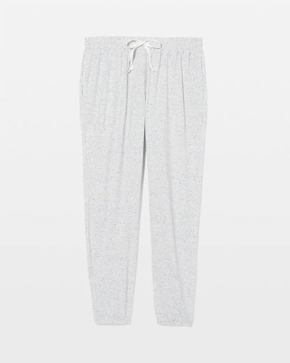 Slub Banded Ankle Pajama Pant - BLUE SLUB | Soma Women