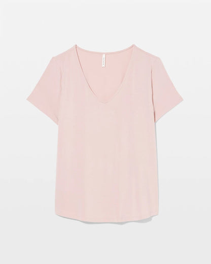 Short Sleeve Pajama Tee - VINTAGE PINK | Soma Women