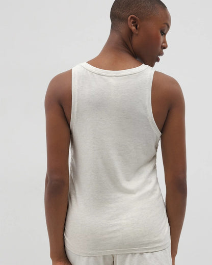 Ruched Pajama Tank - HEATHER CRYSTAL | Soma Women