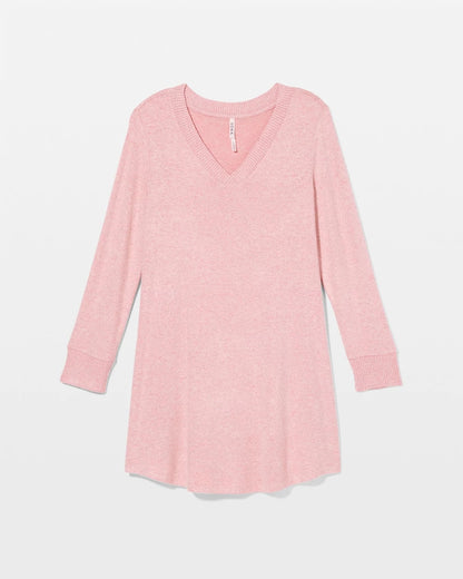 Long Sleeve Sleepshirt - CAMEO PINK/DUSTY ROSE | Soma Women