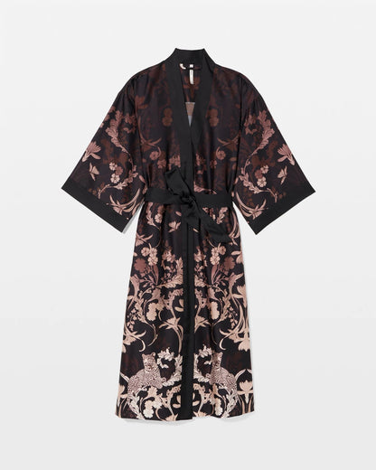 Long Robe - SAVANNA DAMASK BDR | Soma Women