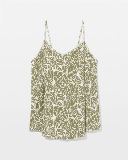 V-Neck Pajama Cami - PALMTASTIC VETIVER/CHAMP | Soma Women