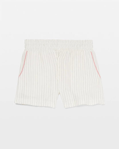 Pajama Shorts - DBL CLOTH BW STRIPE | Soma Women