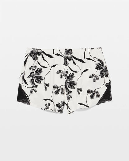 Lace Trim Pajama Short - REFLECTION BLOOMS CHAMP | Soma Women