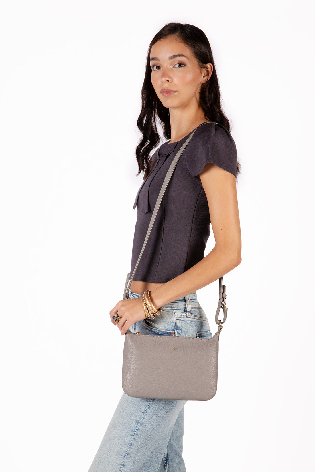 Matt & Nat JINA Vegan Shoulder Bag - Grain