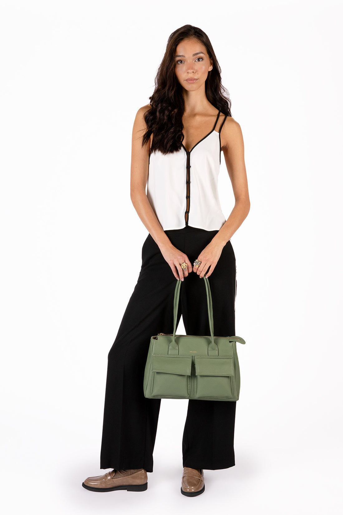 Matt & Nat JORDI Vegan Tote Satchel – Grain