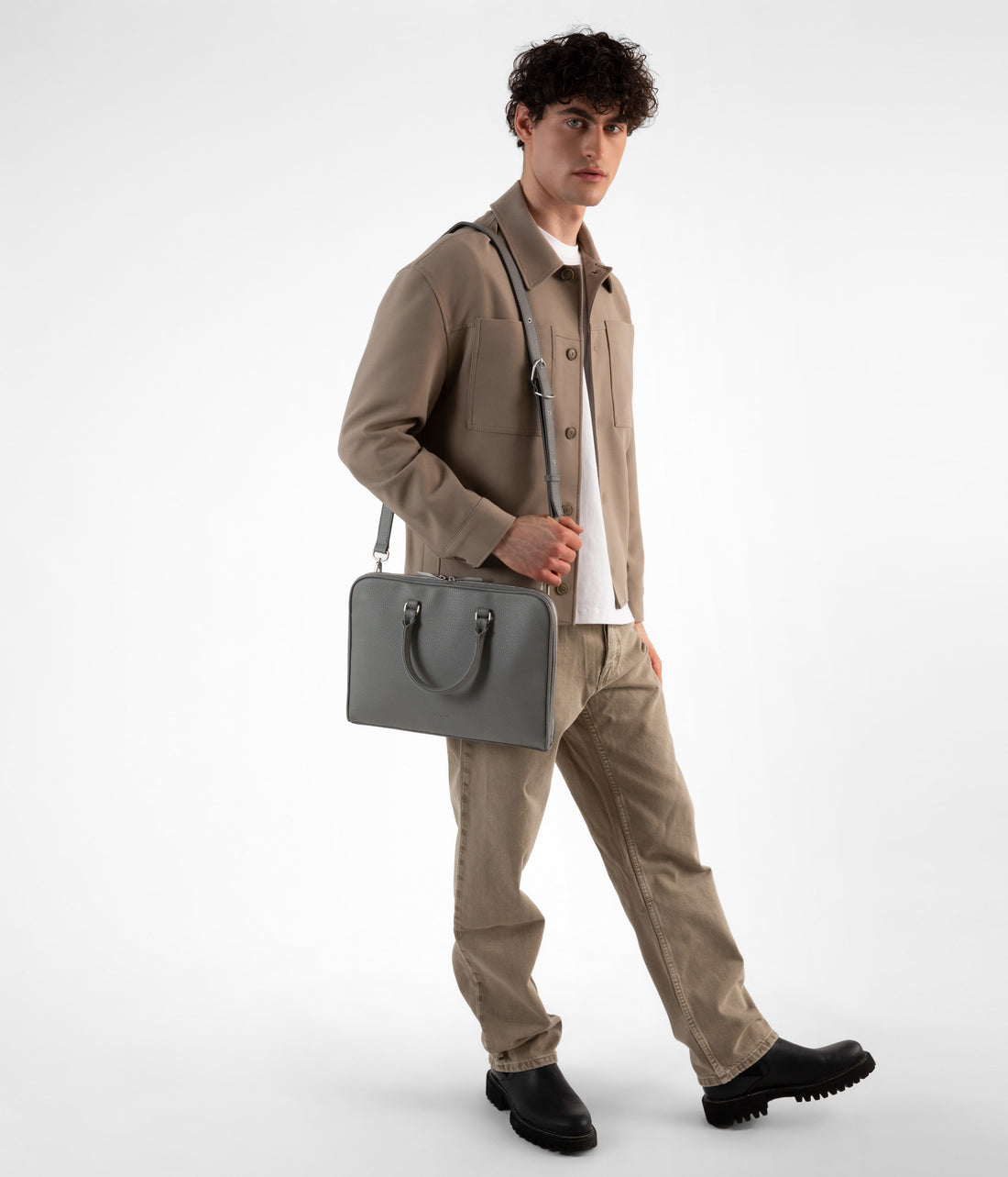 Matt & Nat HOLDER Slim Vegan Briefcase - Purity
