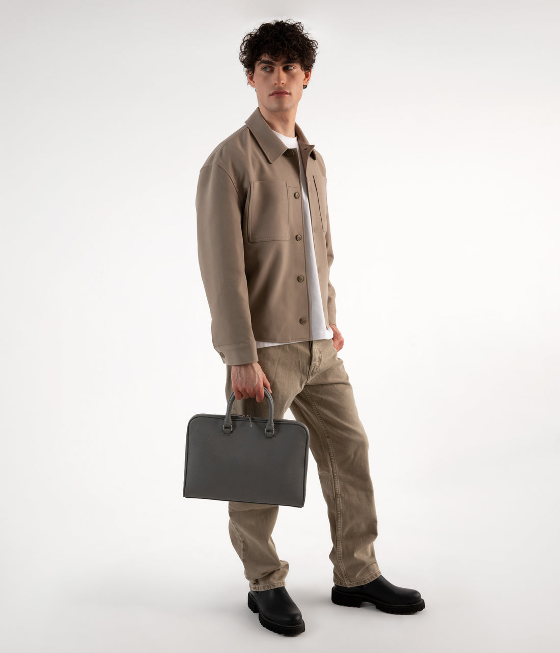 Matt & Nat HOLDER Slim Vegan Briefcase - Purity