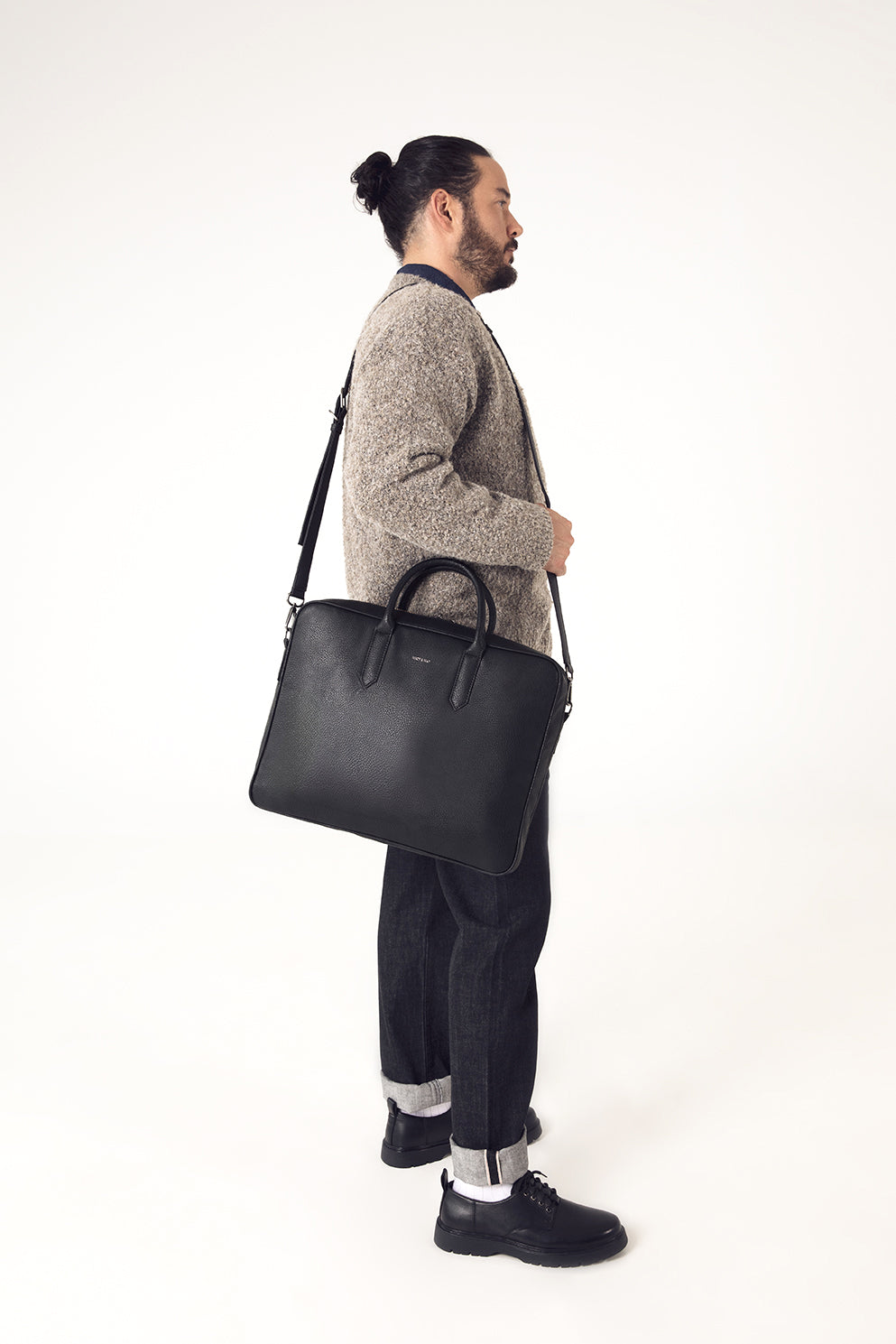 Matt & Nat ELON Vegan Briefcase - Purity