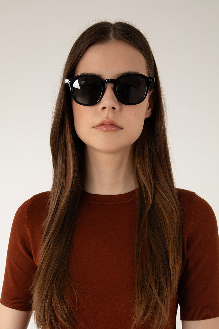 Matt & Nat NIKA Round Foldable Recycled Sunglasses