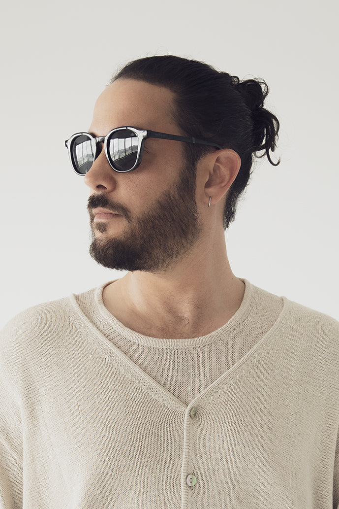 Matt & Nat NIKA Round Foldable Recycled Sunglasses