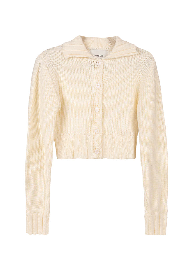 Matt & Nat Lior Cropped Vegan Sweater