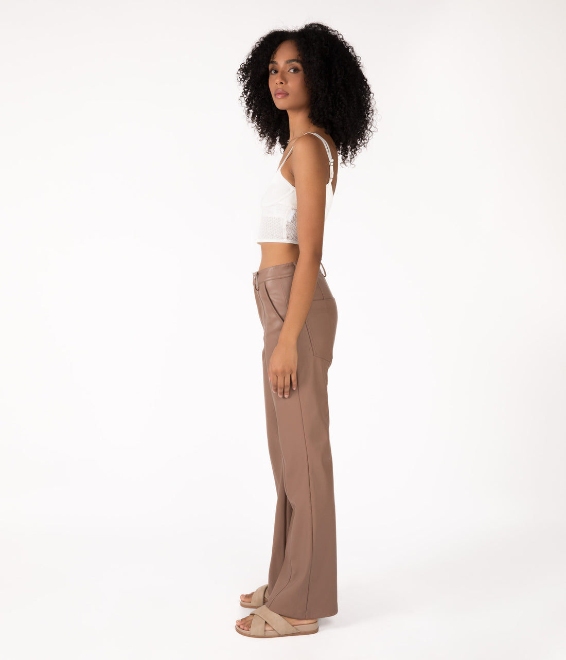 Matt & Nat GWEN Women's High-Waisted Vegan Pants