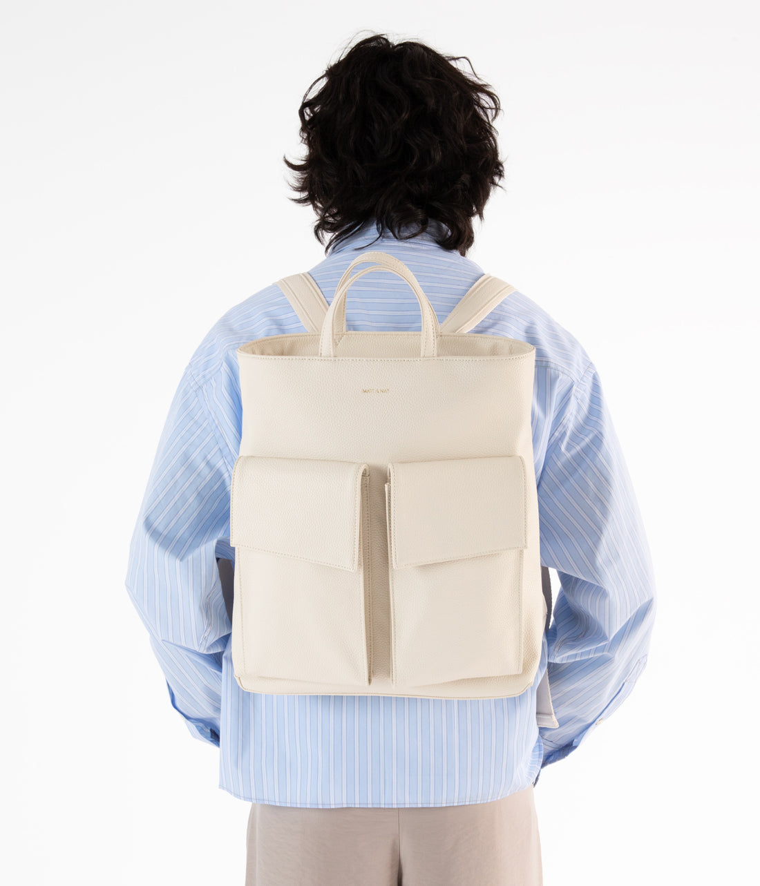 Matt & Nat MYRON Vegan Backpack - Grain