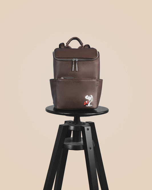Matt & Nat MATT & NAT x PEANUTS BRAVESMP Small Vegan Backpack - Joe Cool Edition