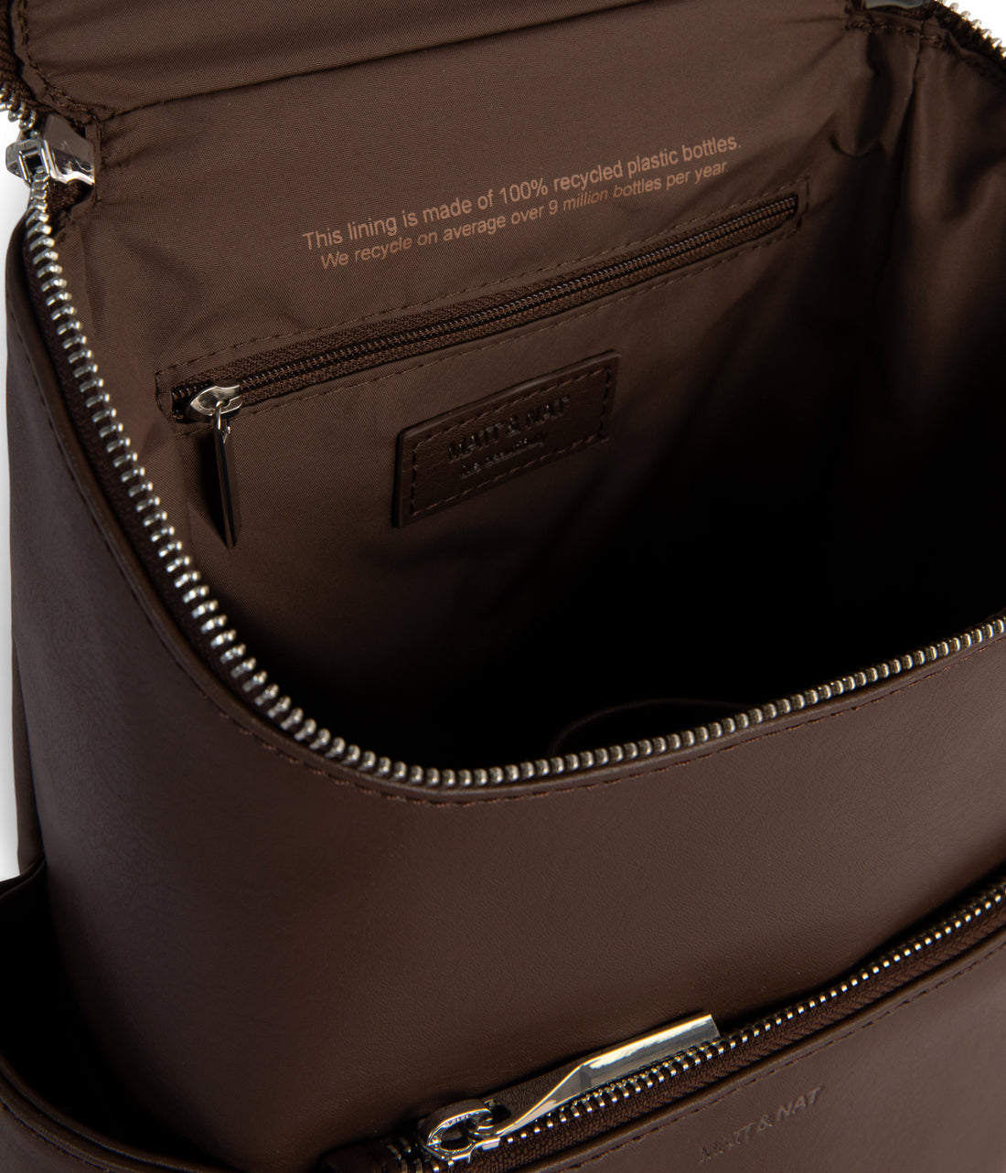Matt & Nat MATT & NAT x PEANUTS BRAVESMP Small Vegan Backpack - Joe Cool Edition