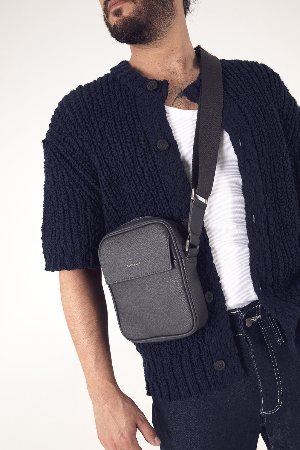 Matt & Nat MAREO Vegan Crossbody Bag – Grain
