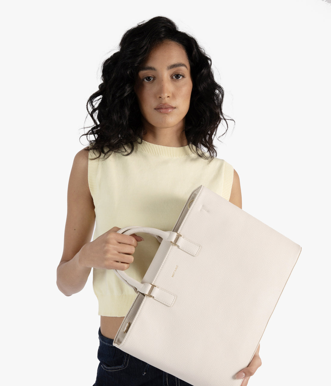 Matt & Nat SEVYN Vegan Satchel - Grain