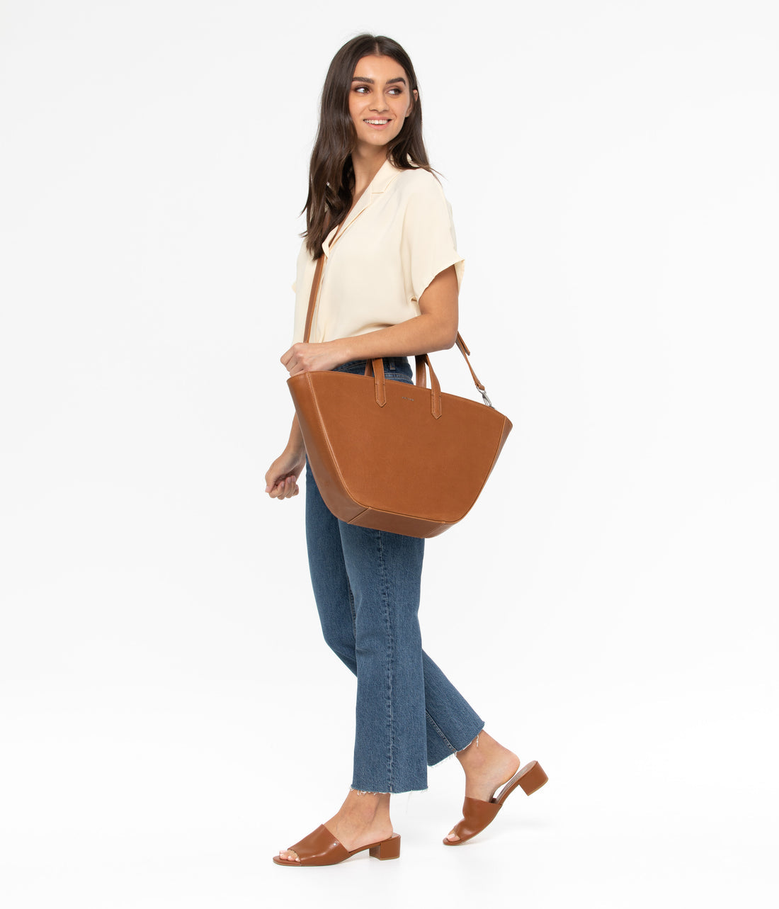 Matt & Nat LEEF Large Vegan Tote Bag - Vintage