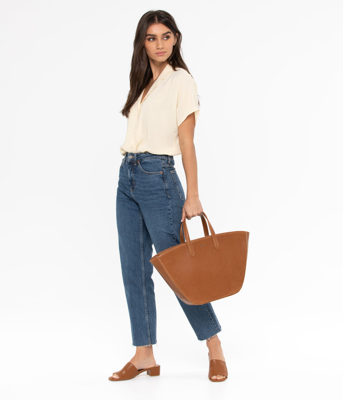 Matt & Nat LEEF Large Vegan Tote Bag - Vintage