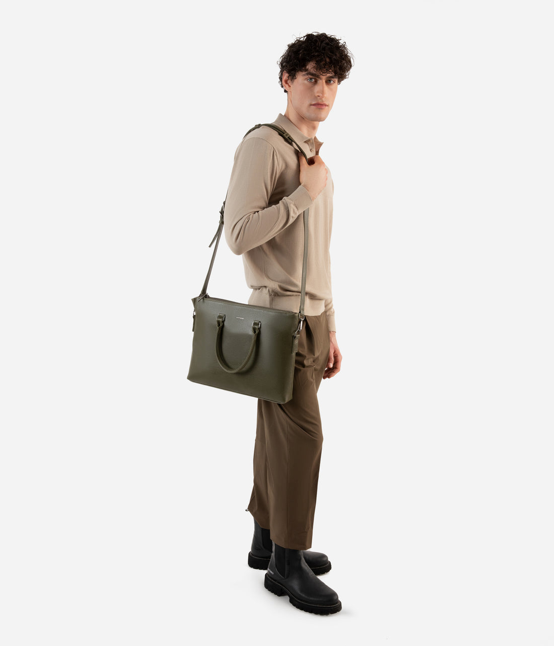 Matt & Nat ALBAN Vegan Briefcase - Vintage