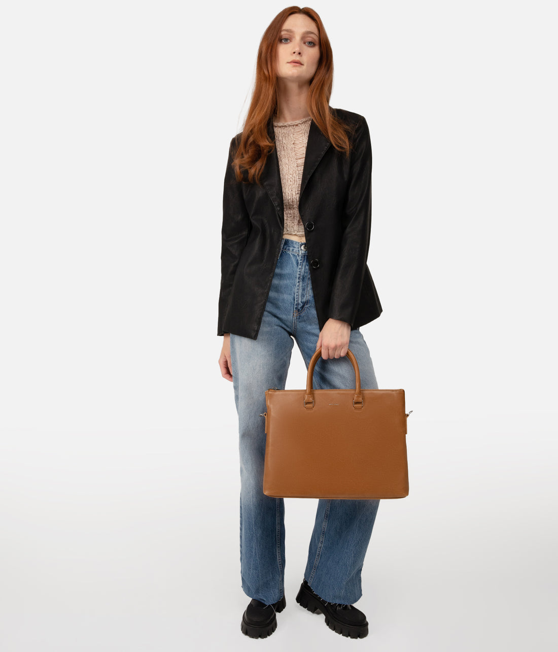 Matt & Nat ALBAN Vegan Briefcase - Vintage