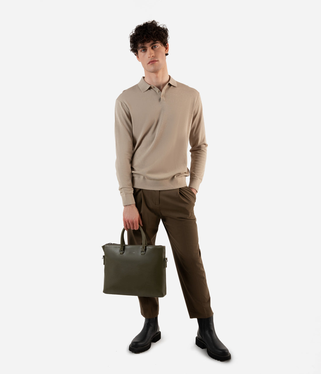 Matt & Nat ALBAN Vegan Briefcase - Vintage