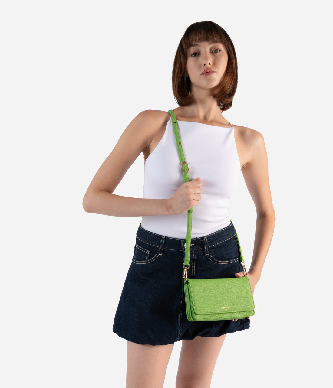 Matt & Nat BEE Vegan Crossbody Bag - Grain